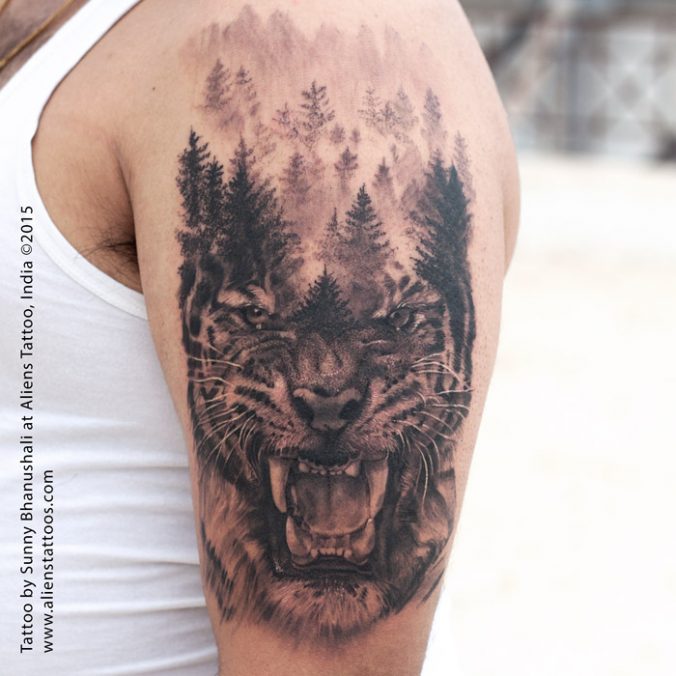 tiger tat by Sunny in India